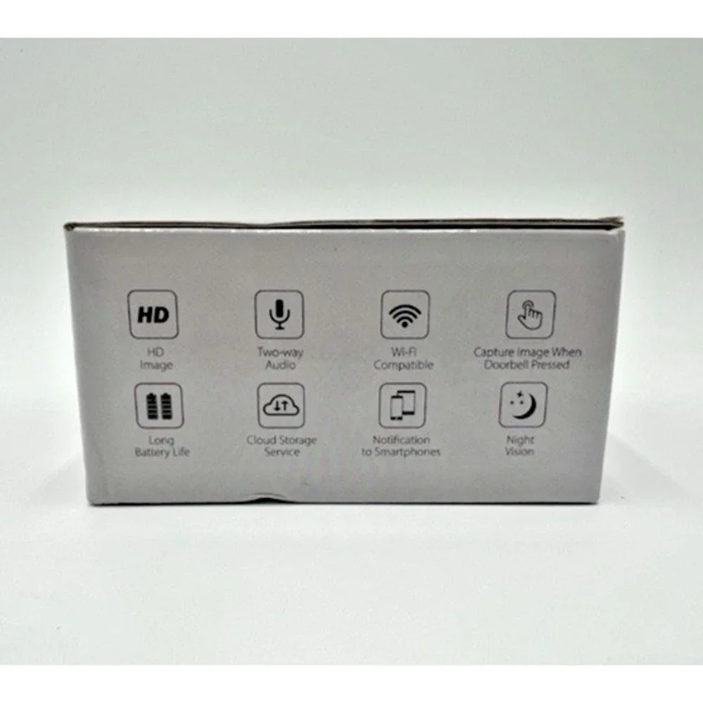 Mini Doorbell Intercom Camera Security Door Ring Smart Phone Wifi Compatible NEW